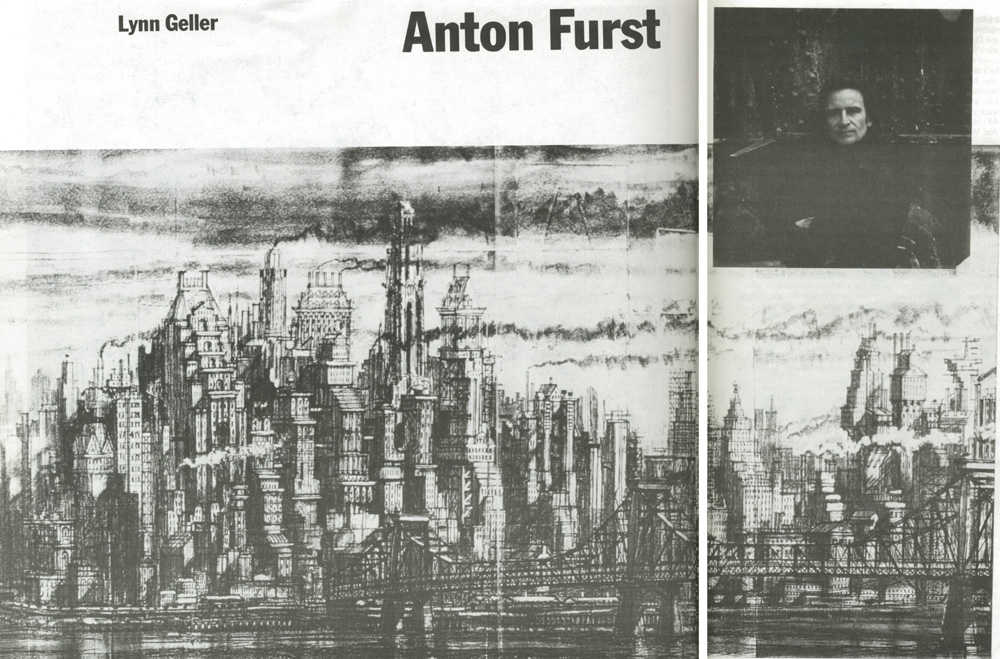 Gotam City di Anton Furst Anton Furst gotham curiosity movie