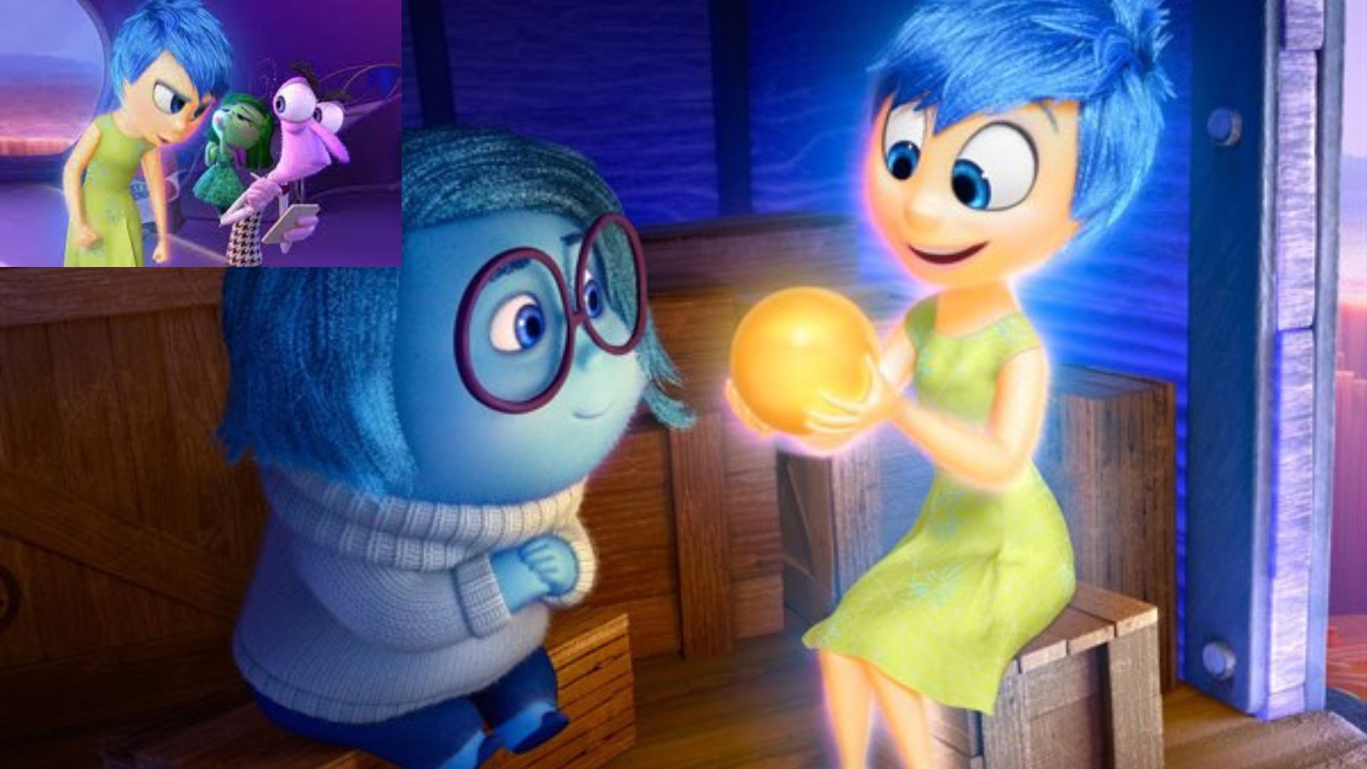 Inside out PAURA E TRISTEZZA Curiosity Movie