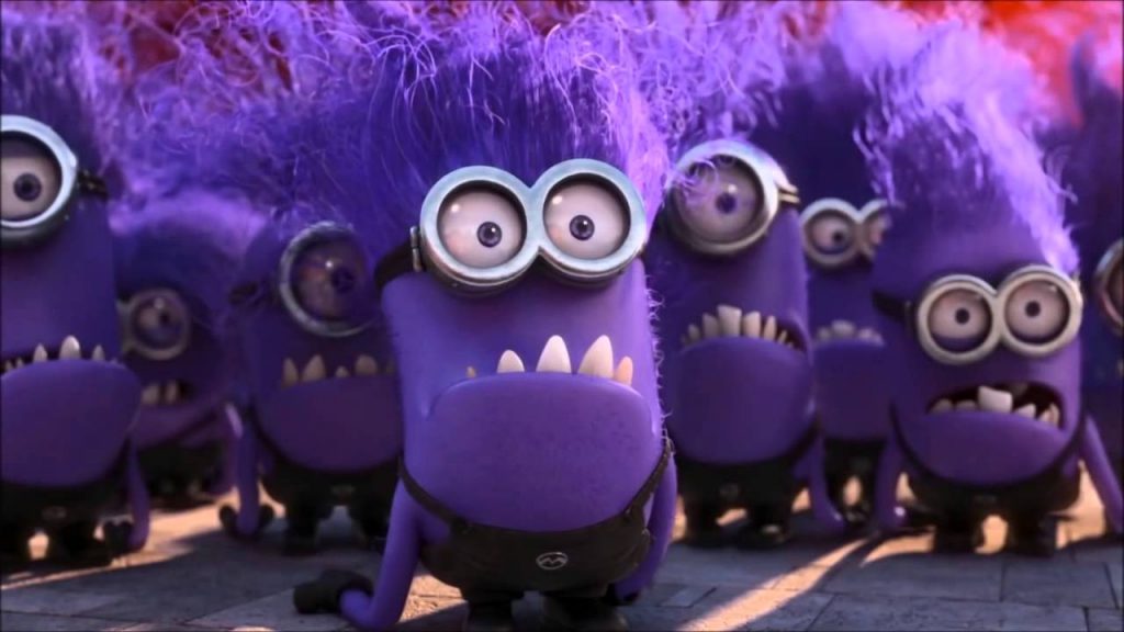 cattivissimo me 2 mionion viola curiosity movie
