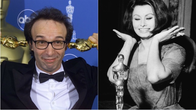 roberto benigni Sophia Loren curiosity movie