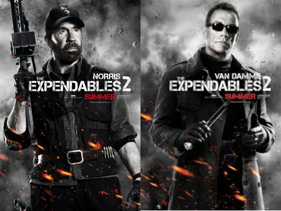 i mercenari 2 norris van damme curiosity movie