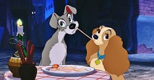 Lilli e il vagabondo spaghetti curiosity movie