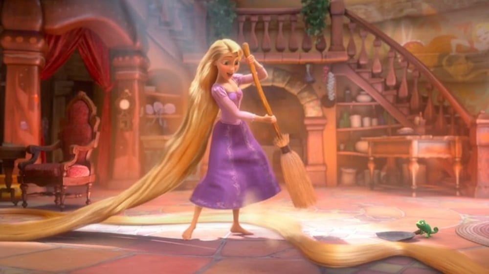 Rapunzel capelli curiosity movie