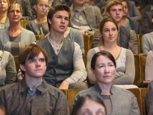 ANSEL ELGORT - SHAILENE WOODLEY divergent curiosity movie