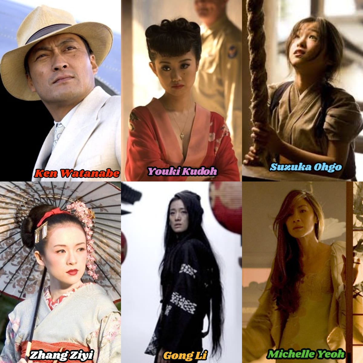 Memorie di una geisha curiosity movie