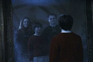 Harry Potter e la pietra filosofale specchio curiosity movie