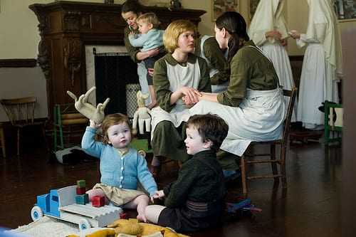 Philomena flashback curiosity movie