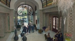 Spy Four Season Gresham Palace di Budapest curiosity movie