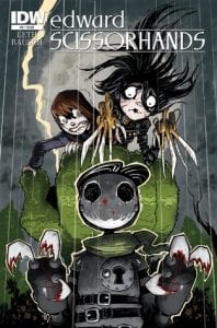 Edward mani di forbice fumetto curiosity movie