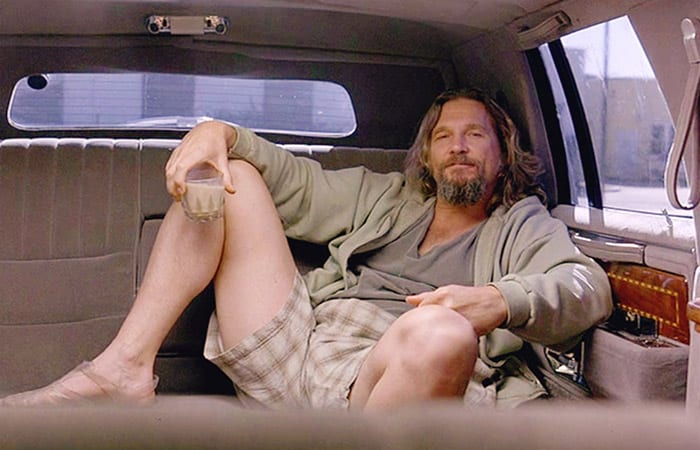 Il grande Lebowski Jeff Bridges.CURIOSITY MOVIE