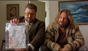 Il grande Lebowski compito CURIOSITY MOVIE