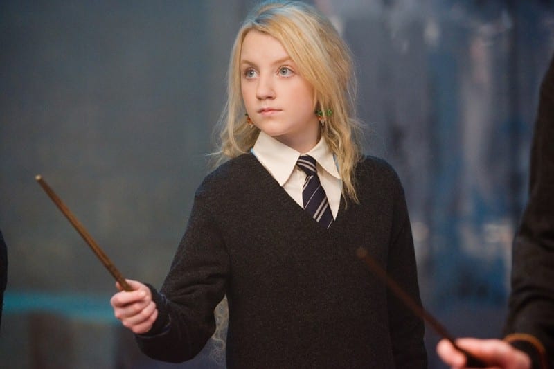 Harry Potter e l'ordine della fenice , Evanna Lynch curiosity movie