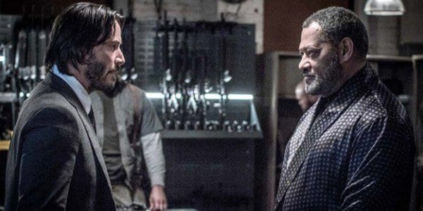 John Wick 2 Laurence Fishburne curiosity movie